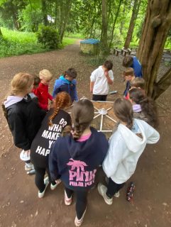 Group 1 had fun at problem solving this morning!